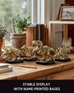 Nifeliz Mini Dinosaur Fossil Collection Building Set, NF10360 | 4 Mini Skeleton Display Models for Adults, Desk Decor for Home or Office, Gift for Dinosaur and Fossil Enthusiasts - Image 5
