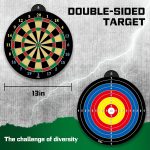 Dart Board - 12pcs Magnetic Darts - Excellent Indoor Game and Party Games | Gifts for 5 6 7 8 9 10 11 12 Year Old Boy Kids - Image 4