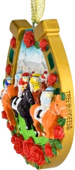 Tree Buddees x Kentucky Derby Official Limited Edition Christmas Ornament - Churchill Downs Horse Racing Collectible (Derby Horseshoe) - Image 7