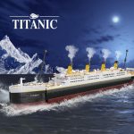 NETEHU Titanic Boat Model Building Blocks Set, 1465 Pieces Mini Bricks Cruise Ship Model，DIY Educational Titanic Toys for Alone At Home - Image 3