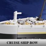 NETEHU Titanic Boat Model Building Blocks Set, 1465 Pieces Mini Bricks Cruise Ship Model，DIY Educational Titanic Toys for Alone At Home - Image 4