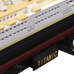 NETEHU Titanic Boat Model Building Blocks Set, 1465 Pieces Mini Bricks Cruise Ship Model，DIY Educational Titanic Toys for Alone At Home - Image 7
