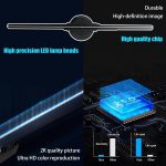 Missyou 3DHologramFan MS50D2 19.7 Inch, LED Holographic Projector with WiFi Bluetooth Remote, 528 Highlight LEDs, 1500+ Videos, for Store Display Events Exhibition Wall Mount - Image 3