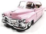 KiNSMART 1953 Cadillac Series 62 Cotton Candy Pink 5 Inch 1:43 O Scale Die Cast Metal Model Toy Classic Ventage Car - Image 3