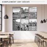 MCS Original Poster Frame 24x36 Black Lightweight Vertical & Horizontal Wall Hanging Large Picture Frame for Posters, Art Prints & Gallery Wall (6-Pack) - Image 3