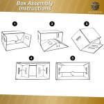 Max Protection Comic Book Storage Short Boxes - 3-Pack | 200 lb Test Corrugated Cardboard, Double-Reinforced, Tool-Free Assembly, Holds 150-175 Silver Age/Modern Comics, Made in USA - Image 6