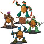 Teenage Mutant Ninja Turtles: Original Sketch Collector Figure with Comic Book by Playmates Toys - Image 3
