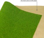 CP138 Artificial Model Grass Mat Trains Grass Green 40 x 100cm or 15.7"x 39"for Decoration Craft Scenery Model DIY - Image 4