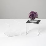 3x3x3Inch Clear Acrylic Boxes for Collectibles Display | Removable Countertop Storage Box Cube Organizer Stand Riser, Dustproof Protection Showcase for Crystals Minerals Slab Fossil - Image 4