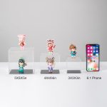 3x3x3Inch Clear Acrylic Boxes for Collectibles Display | Removable Countertop Storage Box Cube Organizer Stand Riser, Dustproof Protection Showcase for Crystals Minerals Slab Fossil - Image 5