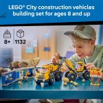 LEGO City Dump Truck & Front End Loader 60494 | Building Toys for Boys & Girls, Ages 7+, Construction Truck Toy, Functional Loader & Dump Truck, 1,132 pieces, Gift Idea - Image 3