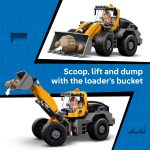 LEGO City Dump Truck & Front End Loader 60494 | Building Toys for Boys & Girls, Ages 7+, Construction Truck Toy, Functional Loader & Dump Truck, 1,132 pieces, Gift Idea - Image 4