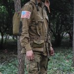 ANQIAO World War 2 Collection WW2 US First Aid Pouch Bag With Hook Army Equipment M1 Set M1943 Khaki - Image 6