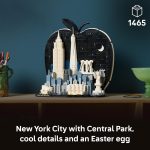LEGO Architecture New York City – The Big Apple Building Set for Adults, Ages 18+ - Decor for Bedroom, Office or Desk - Gift for Men & Women - 21066 - Image 3