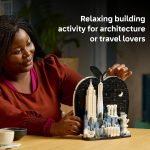 LEGO Architecture New York City – The Big Apple Building Set for Adults, Ages 18+ - Decor for Bedroom, Office or Desk - Gift for Men & Women - 21066 - Image 4