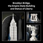 LEGO Architecture New York City – The Big Apple Building Set for Adults, Ages 18+ - Decor for Bedroom, Office or Desk - Gift for Men & Women - 21066 - Image 7