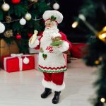 11-Inch Cooking Chef Santa with Gingerbread House Statue | Christmas Decoration, Ornament, Xmas Gift, Figurine - Image 4