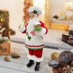 11-Inch Cooking Chef Santa with Gingerbread House Statue | Christmas Decoration, Ornament, Xmas Gift, Figurine - Image 7