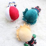 MHA Anime Plushie Cute Plushie Hero Cosplay Plushies Plush Toy Stuffed Keychain Doll, 5.9" Green - Image 5