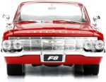 Jada Toys Fast & Furious 8 1:24 Diecast - Dom's Chevy Impala Vehicle, Red - Image 5