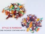 40pcs Miniature Mini Fake Beer Bottles Toys, Mixed Wine Drinks Decoration Beer Glass Model, Beer Can Beer Bottle Models for Fairy Garden Pub Bar Dolls House Tableware Decoration - Image 4