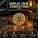 Collector's Bitcoin Coin, Commemorative Crypto Token, Acrylic Case | Zinc Alloy Construction, Protective Acrylic Display Stand, Limited Edition Souvenir, Gift for Crypto Enthusiasts - Image 4