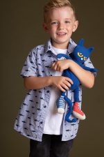 MerryMakers Pete the Cat Plush Doll, 14.5-Inch , Blue - Image 6