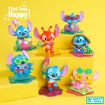 HAPPY HAUL Disney Stitch Splash Zone Designer Figs Blind Box Surprise Toys | Drop 2, 4-Inch Connectable Figures with Bases and Accessories by Just Play, Short-Run Drop, Ages 8+ - Image 5