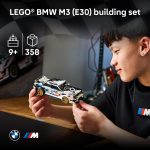 LEGO Speed Champions BMW M3 (E30) 77263 | Building Toy for Boys & Girls, Ages 9+, Detailed Toy Car for Kids, Play or Display Model, 358 pieces, Gift for Birthdays - Image 3