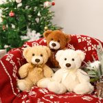 MorisMos 3 Packs Teddy Bears Bulk Stuffed Animals, Cute Small Teddy Bear Plush Toys, Little Stuffed Bear for Kids on Centerpiece Baby Shower, 14 Inches - Image 7