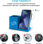 SOAR NFL Unisex Wireless Charging Stand and Desktop Organizer - Image 5
