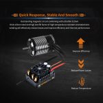 XC E3652 & E10 Sensored Brushless Motor and ESC Combo for RC Car,2-3S Lipo,IP67 Water Proof,Applicable to:1/10 On-Road,Off-Road,Short Course(Light Load) (3300KV+E10) - Image 6