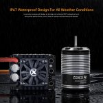 XC E3652 & E10 Sensored Brushless Motor and ESC Combo for RC Car,2-3S Lipo,IP67 Water Proof,Applicable to:1/10 On-Road,Off-Road,Short Course(Light Load) (3300KV+E10) - Image 8