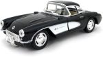 KiNSMART - 1957 Chevy Corvette 1:34 Scale 5" Die Cast Metal Model Classic Car Toy - Image 4