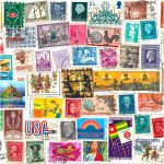 1000 Stamps from World Countries Mixed Philately Used Postage Stamps Off Paper - Image 3