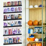 Trading Card Wall Display Shelf - Holds 30 Cards - 6-Pack Wooden Sports Cards Display Shelves for Baseball, Football, Basketball & Graded Card Collections, Black - Image 6