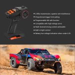 RC Radio System 4CH 2.4G RC Transmitter with Receiver and Lanyard Anti-Jamming Remote Controller for 1/10 1/12 1/14 1/16 1/18 1/24 RC Car Crawler Boat - Image 4