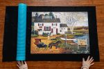 Buffalo Games - Roll-Up Puzzle Mat - Felt Saver Mat, Fits Up to 1500pc | Bigger In-Progress Puzzles, Solid Expandable Core, 3 Velcro Straps, Thick Felt Surface, Puzzle Storage, For Adults - Image 4