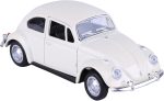 Berry President 1967 Classic Beetle Bug Vintage 1/32 Scale Diecast Metal Pull Back Car Model Toy for Gift/Kids (Beige) - Image 6