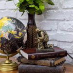 Dicksons Duty Faith God Praying Soldier 5 inch Gold Resin Stone Table Top Figurine - Image 3