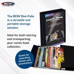 BCW Comic Book Stor-Folio – 1 Pack | Comic Book Travel Case for Current & Silver Age | Magnetic Comic Folio Carrier - Image 4