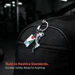 Demon Slayer Gifts, Anime Keychains with Sword & Charm Plate, Gift-Ready Packaging with Protective Case - Image 4