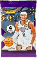 2024–25 Panini Select NBA Basketball Mega Box – Official Trading Cards – Retail Exclusive Blue & Red Prizms, Rookie Cards & Inserts – Sealed Box - Image 3