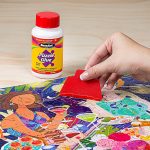RoseArt Jigsaw Puzzle Glue with Applicator - Saves, Laminates and Preserves Finished Jigsaw Puzzles - Easy to Apply, Dries Quick, Clear & Bright - Image 4
