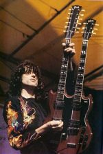 Led Zep Miniature Guitar Replica - 10 Inches Cherry Red Led Zeppelin Double Neck Guitar with Stand, Perfect Rock and Roll Gifts for Men, Mini Led Zep Desk Decor and Accessories - Image 5