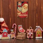 Retro Vintage Christmas Metal Sign 8X12inch-Classic Holiday Motif Tin Wall Art for Collectors - Image 6