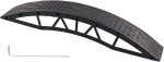 RC Crawler Bridge Obstacle, Stainless Steel DIY Assembly Ramp for 1/12 1/18 1/24 RC Crawler Course Accessories (Black Arch Bridge) - Image 6