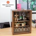 Miniature Carrying Case for Collectibles | Miniature Storage & Display Case for Figurines | Figure Model Holder & Transport Box | Also for Action Figures - Image 3