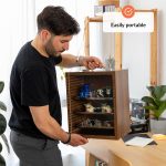 Miniature Carrying Case for Collectibles | Miniature Storage & Display Case for Figurines | Figure Model Holder & Transport Box | Also for Action Figures - Image 5