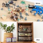 Miniature Carrying Case for Collectibles | Miniature Storage & Display Case for Figurines | Figure Model Holder & Transport Box | Also for Action Figures - Image 8